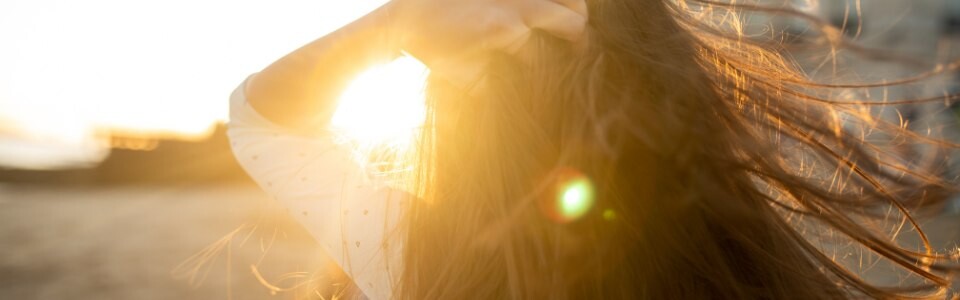 Hair and sun